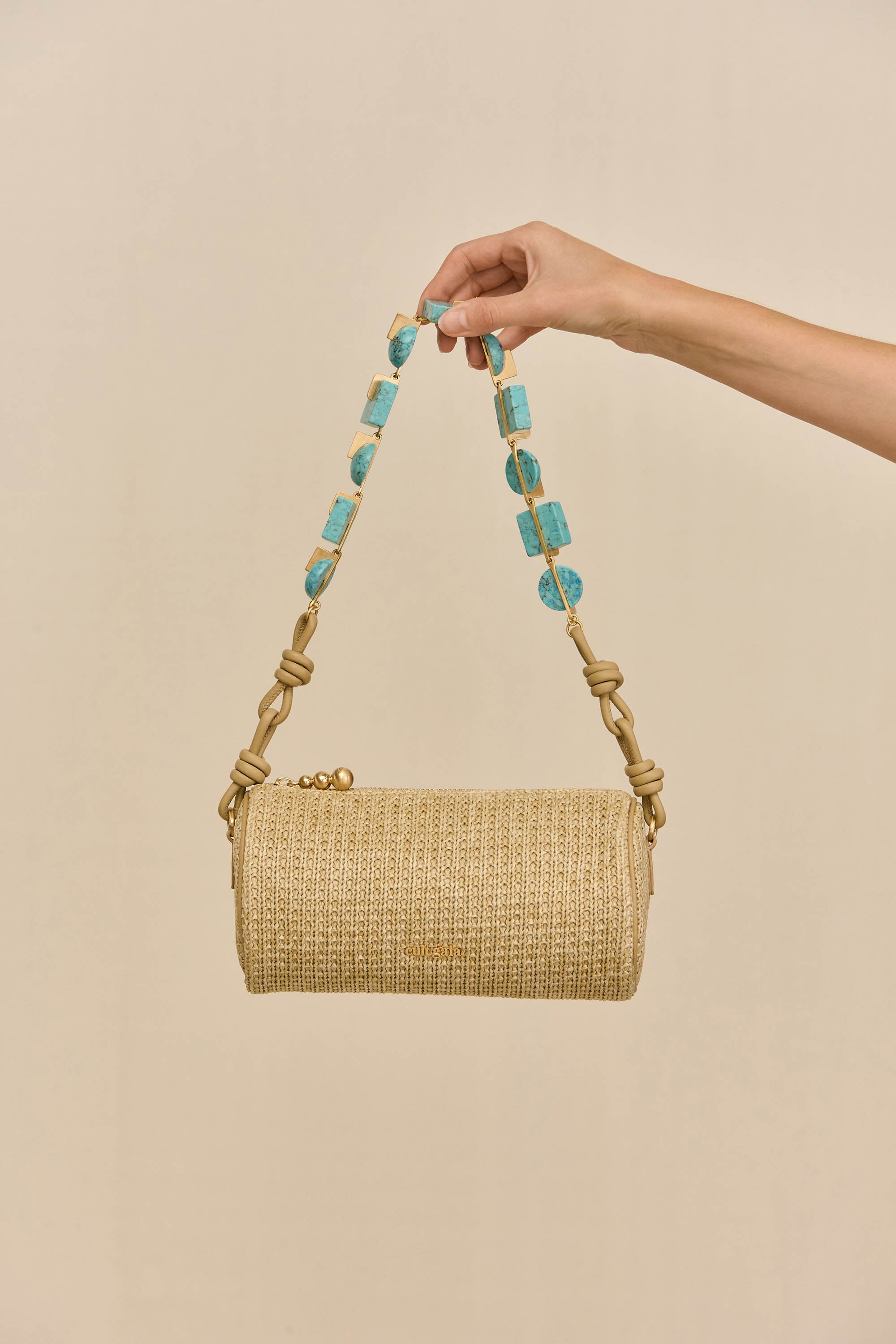 ZOZINA SHOULDER BAG - IBIZA TURQUOISE MULTI