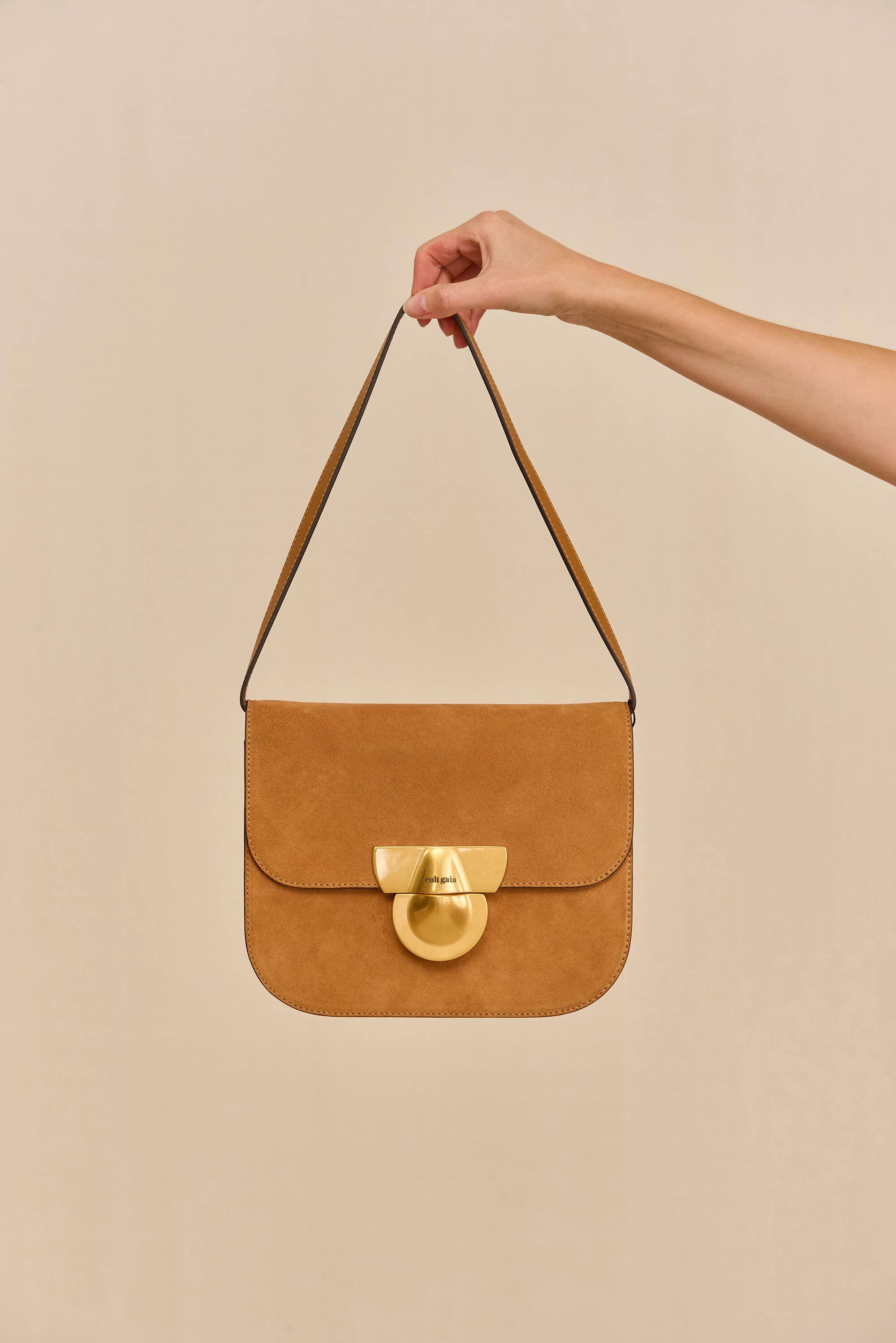 TAZIA SHOULDER BAG - TOASTED CARAMEL