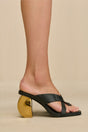 NINA SANDAL - BLACK