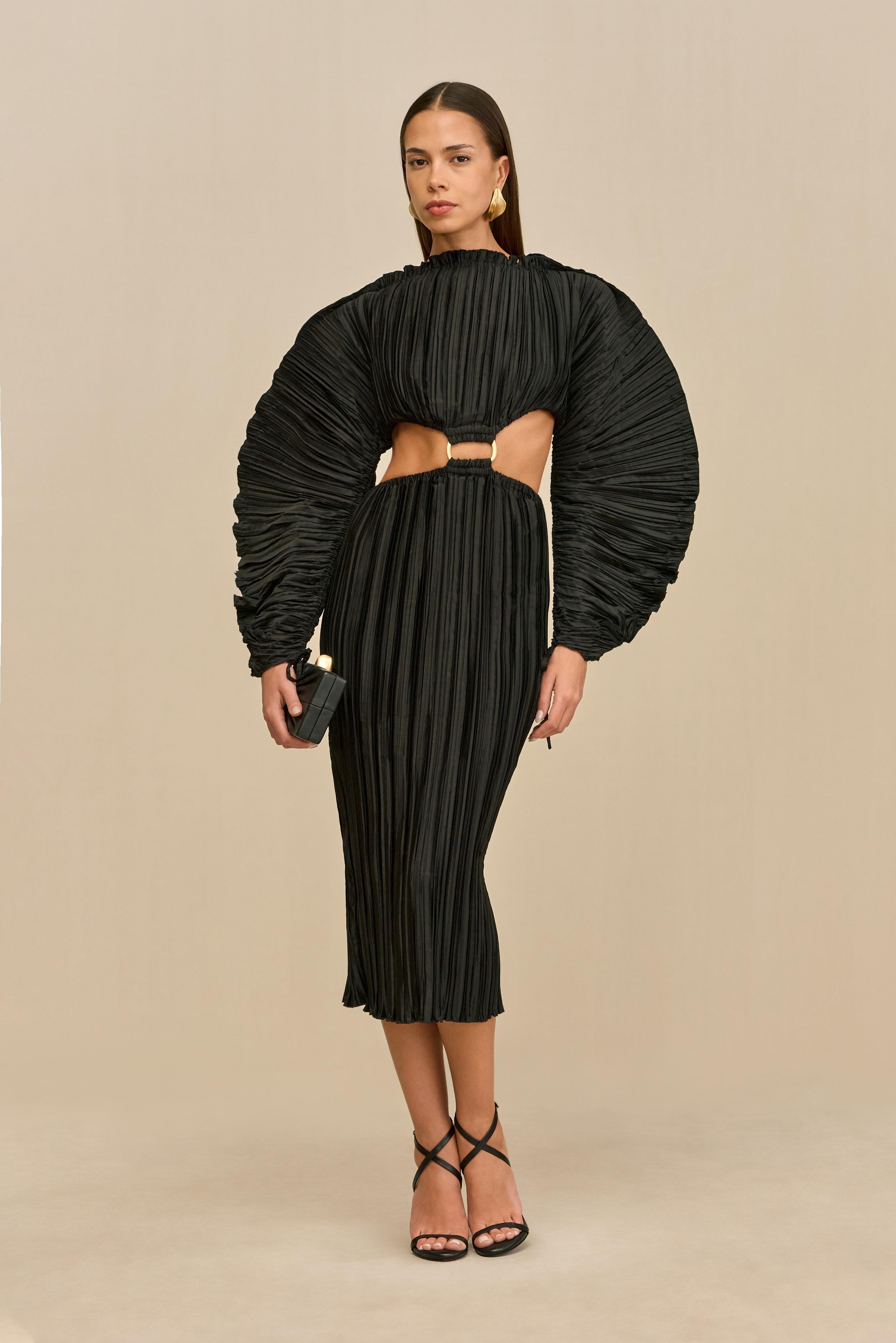 AKILAH DRESS - BLACK