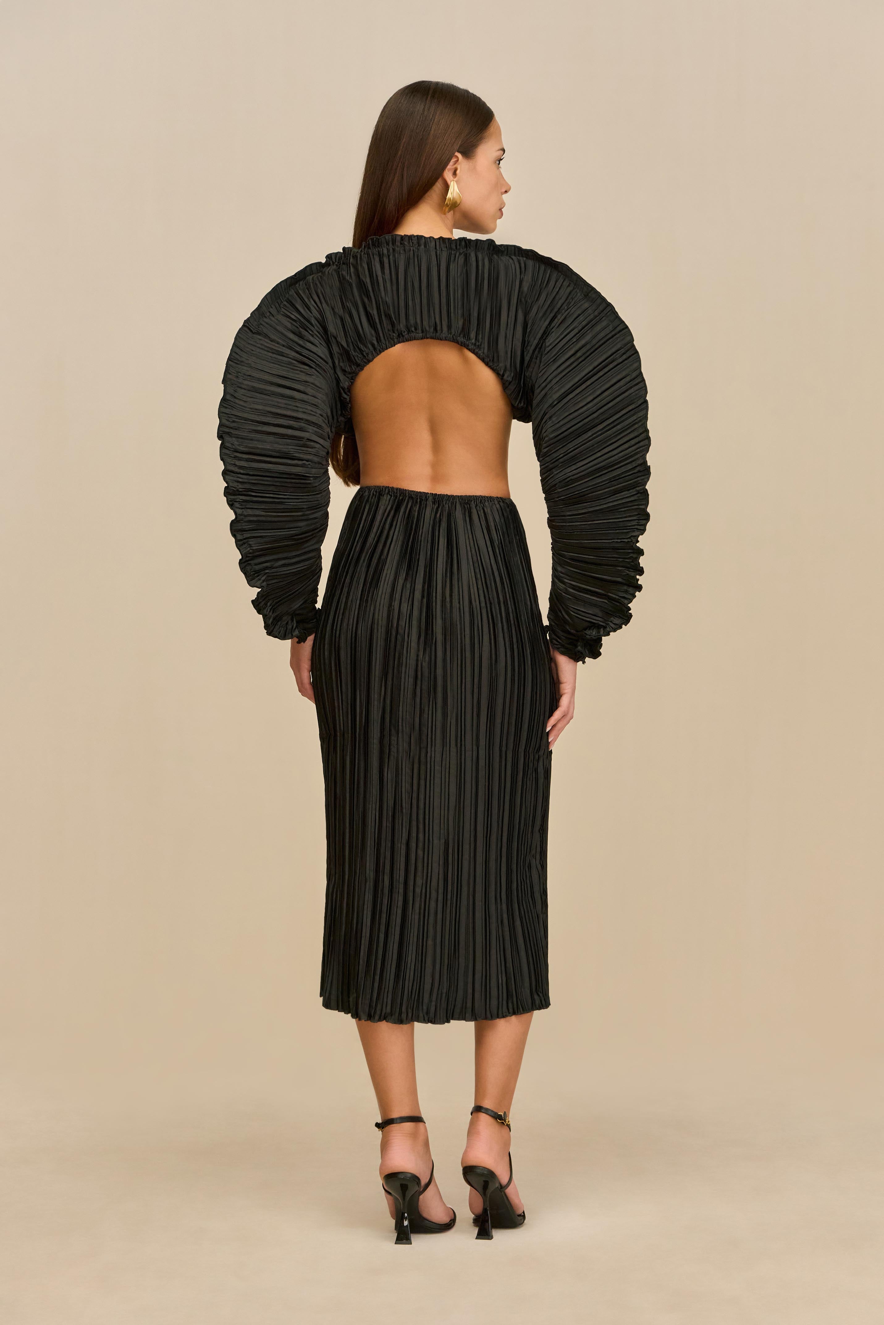 AKILAH DRESS - BLACK