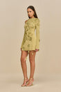 KAELA KNIT DRESS - GOLD