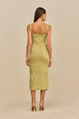 KYMIA KNIT DRESS - GOLD