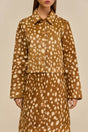 GLINDA CONVERTIBLE COAT - CERVINO