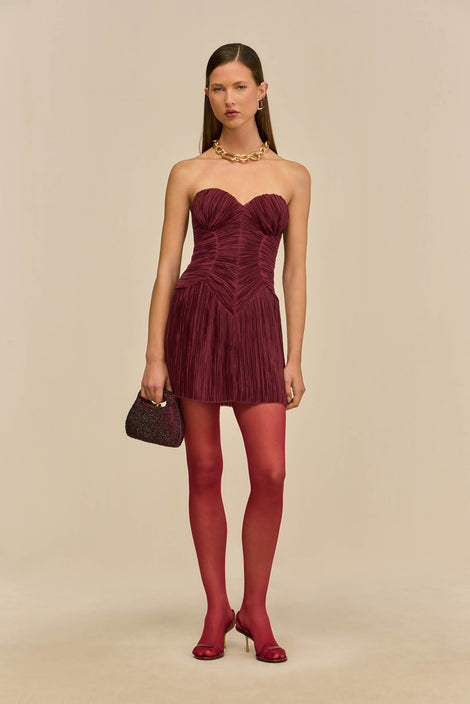 GRAPE SANDAL - CRIMSON