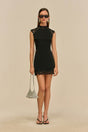 OSA RHINESTONE SHOULDER BAG - CLEAR