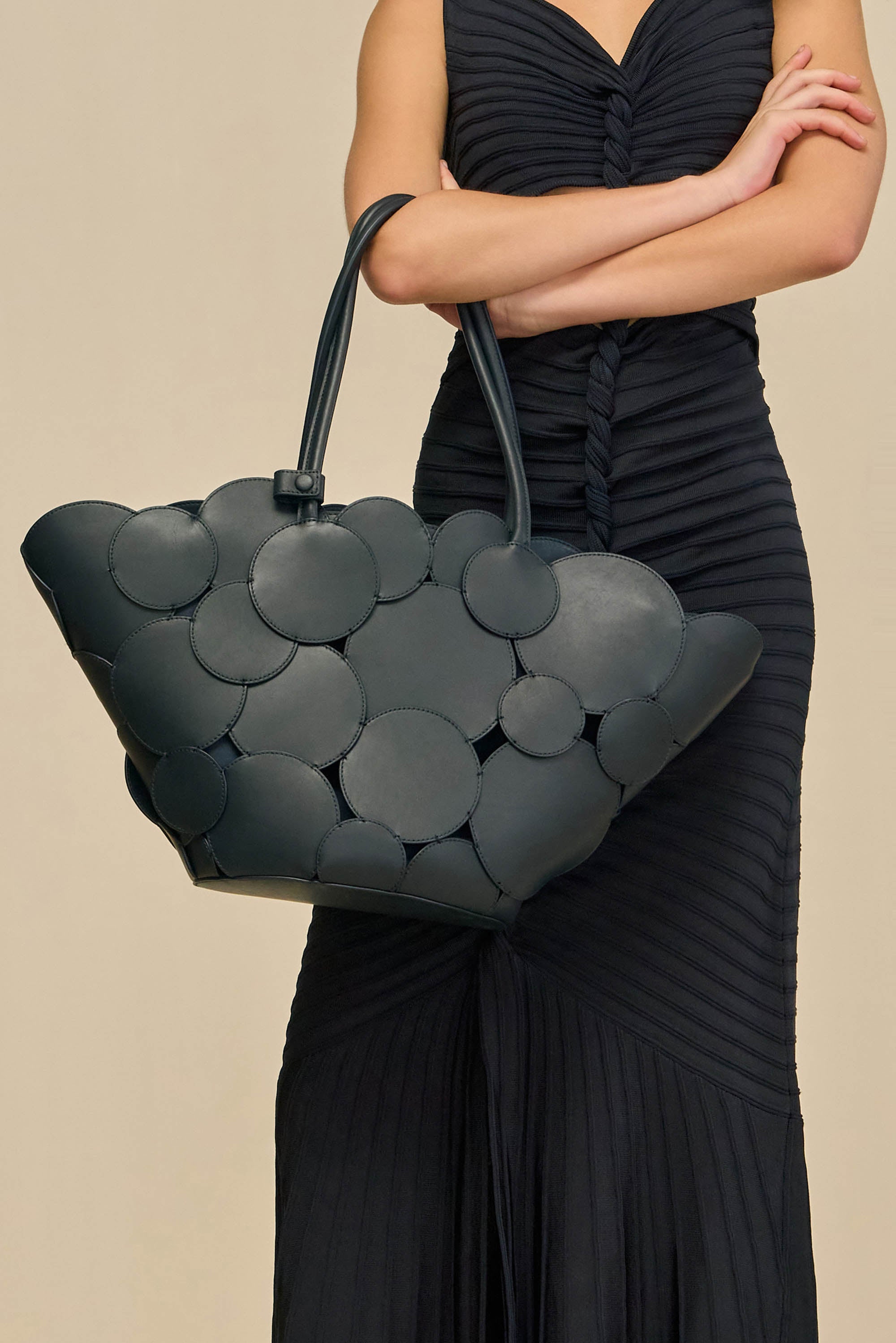 JAYLEEN TOTE BAG - DEEP LAKE
