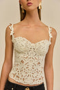ZAIRE TOP - OFF WHITE