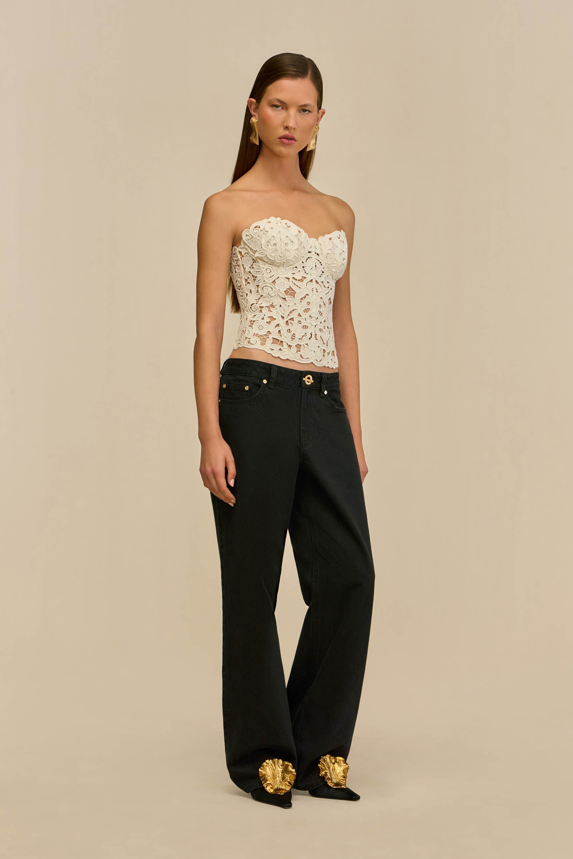 ZAIRE TOP - OFF WHITE