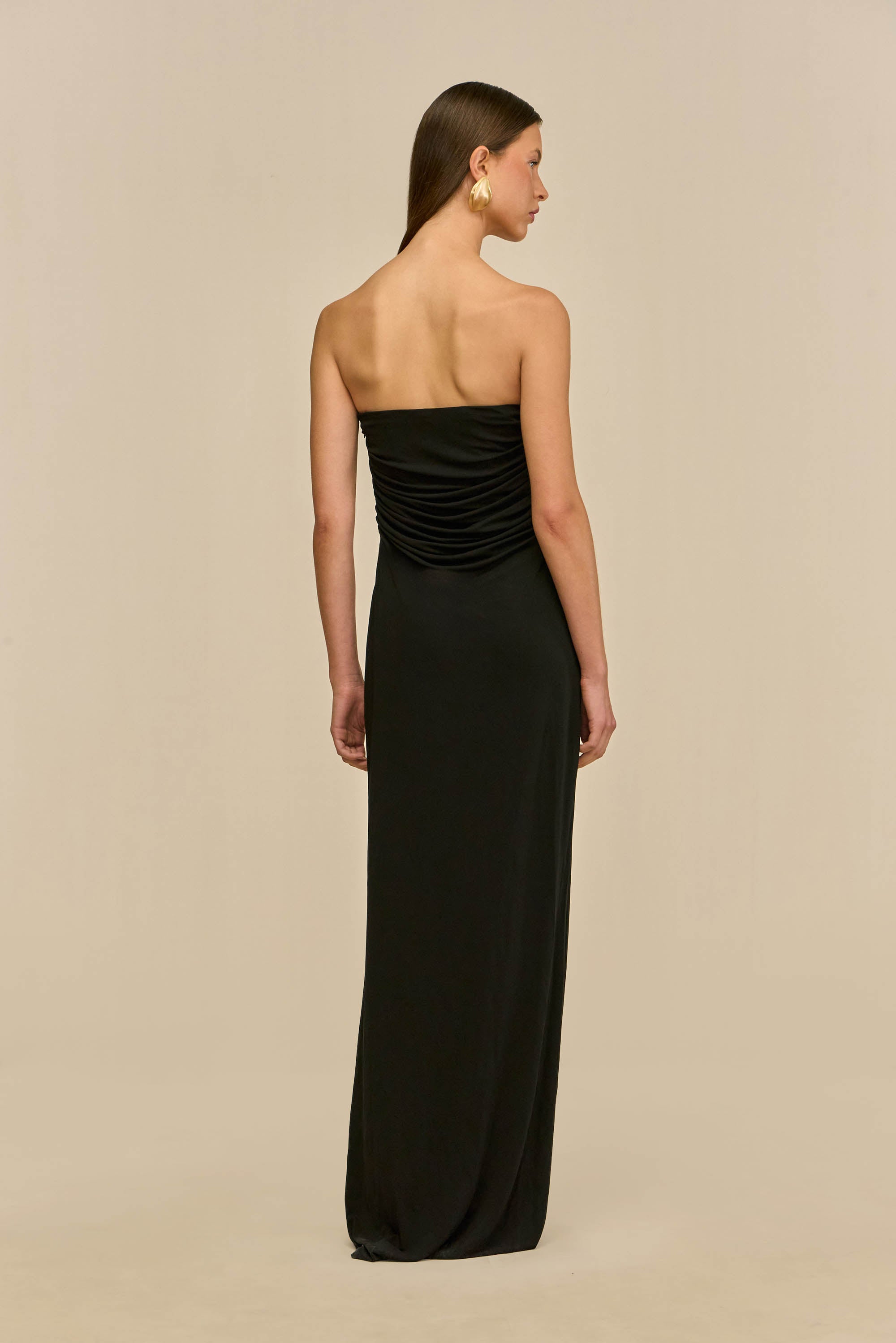EMIR GOWN - BLACK