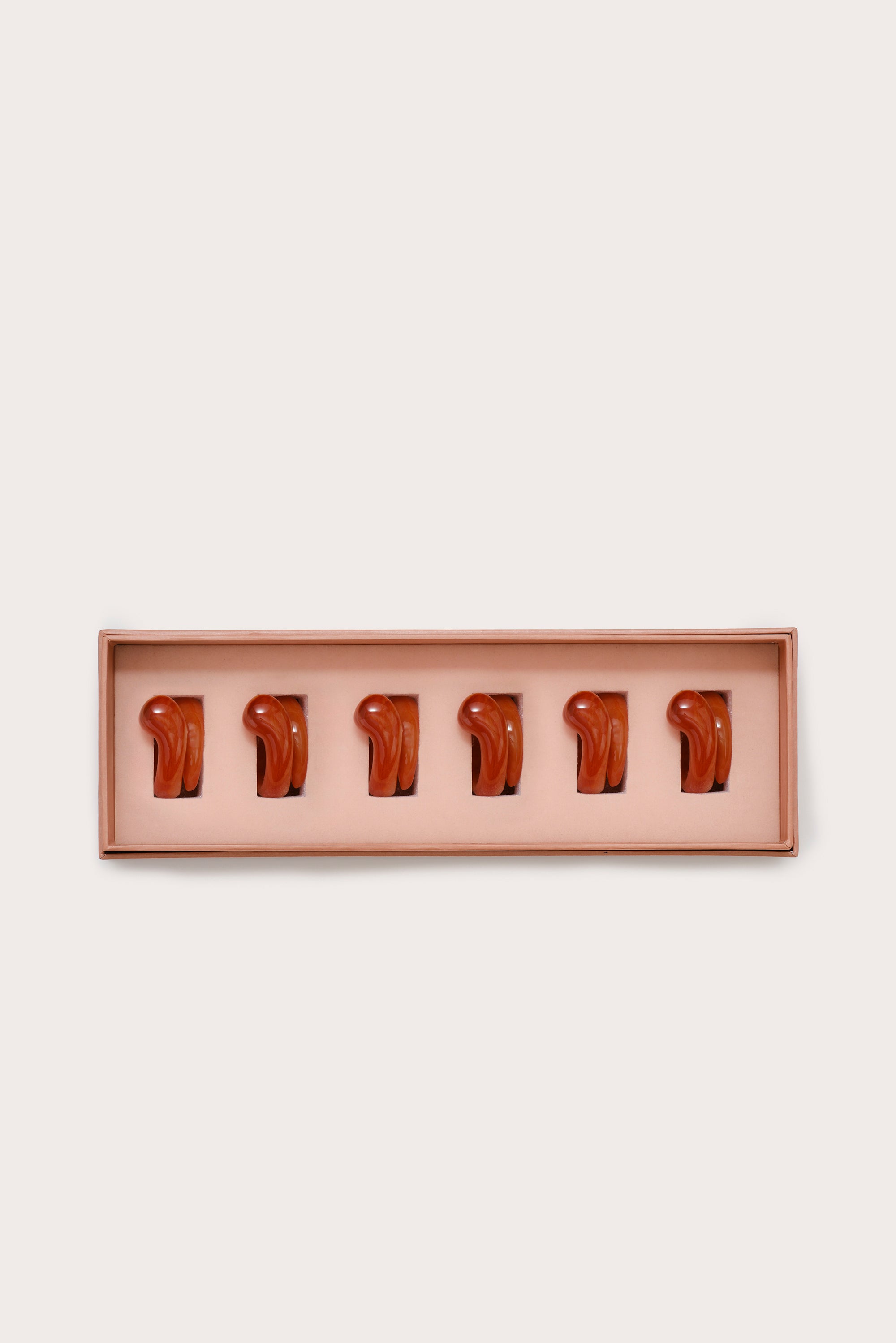 KARINA NAPKIN RINGS - TERRACOTTA
