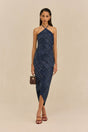 PATRIZIA DRESS - DEEP LAKE