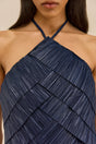 PATRIZIA DRESS - DEEP LAKE