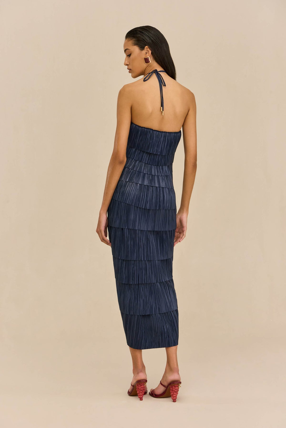 PATRIZIA DRESS - DEEP LAKE