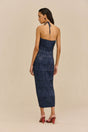 PATRIZIA DRESS - DEEP LAKE