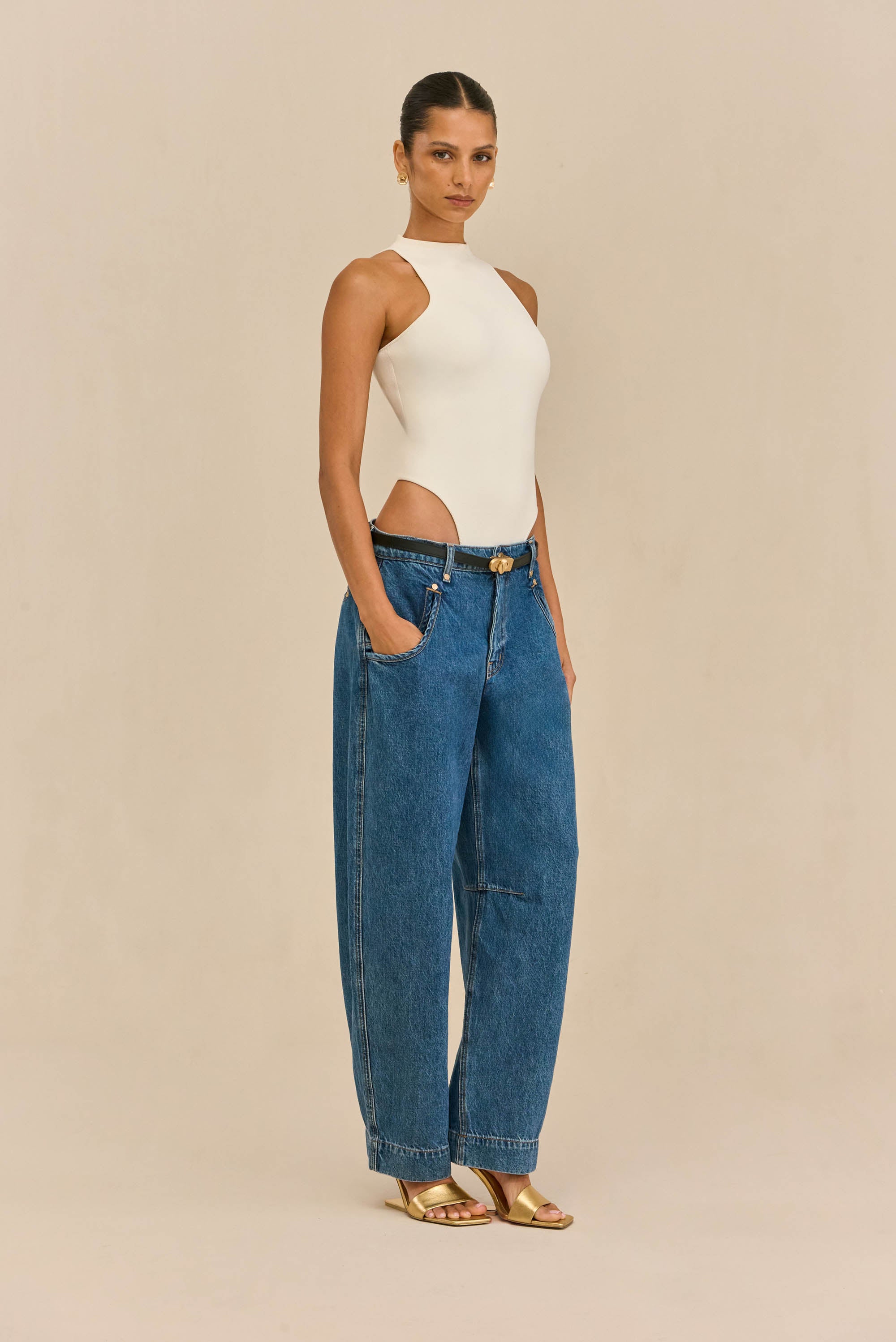 SASKA JEAN - STONE WASH