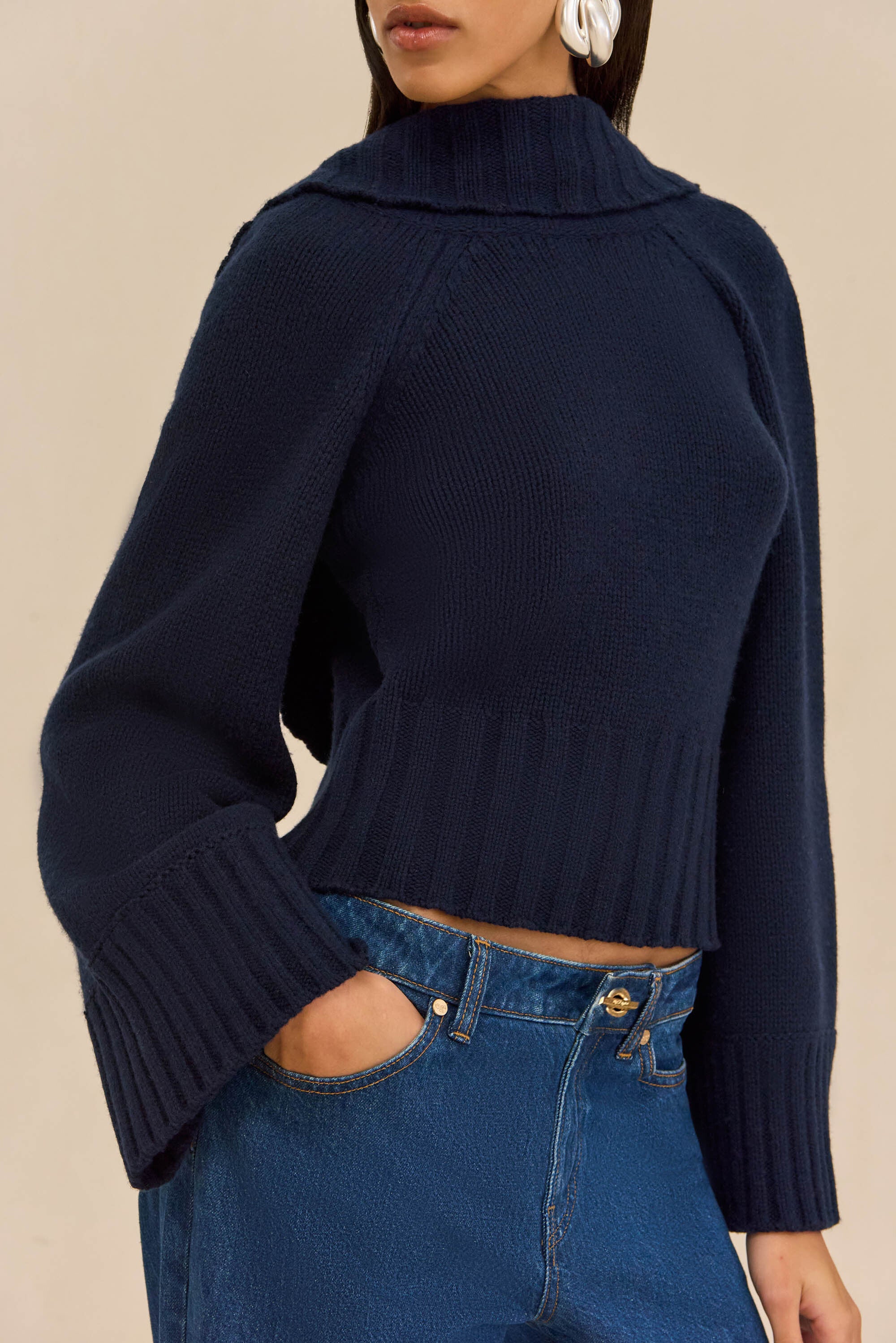 MILIKA SWEATER - DEEP LAKE