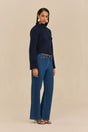 MILIKA SWEATER - DEEP LAKE