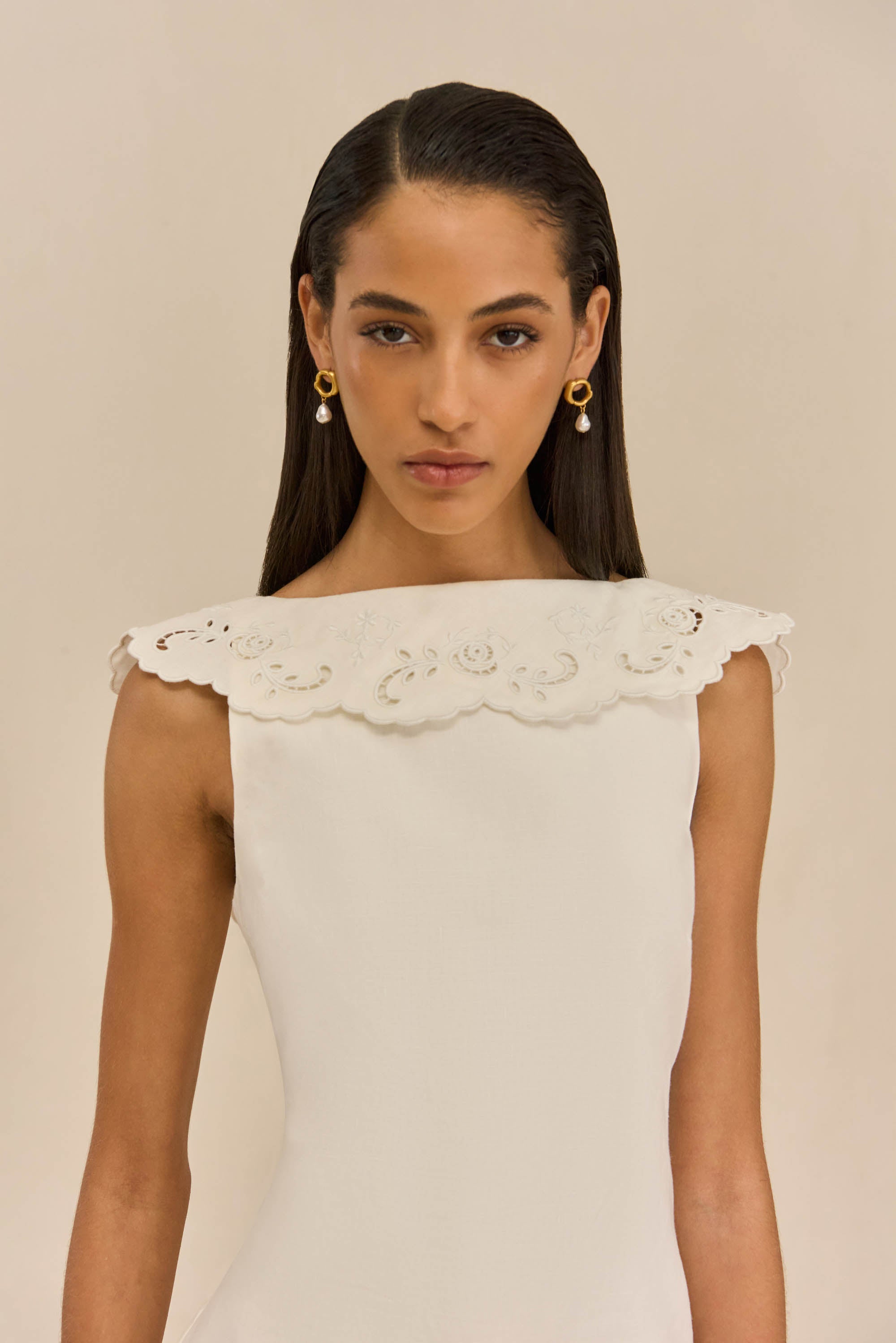FRIDLI DRESS - OFF WHITE