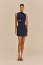 CALA KNIT DRESS - DEEP LAKE