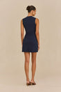 CALA KNIT DRESS - DEEP LAKE