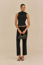 IMANIA TOP - BLACK