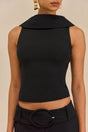 IMANIA TOP - BLACK