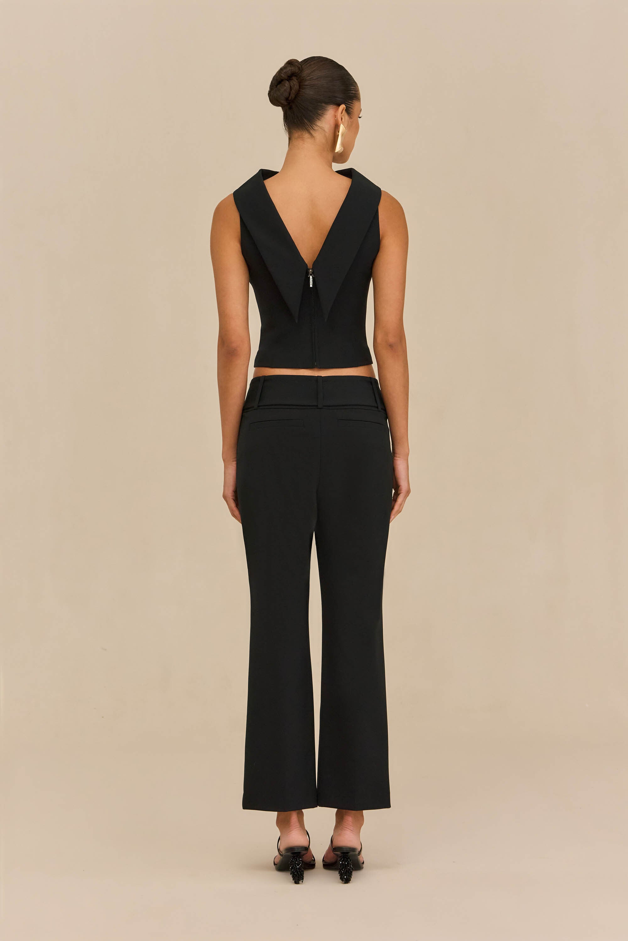 IMANIA TOP - BLACK