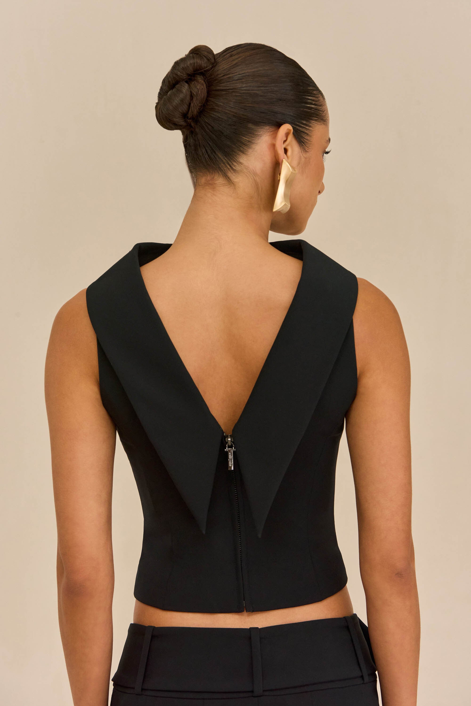 IMANIA TOP - BLACK