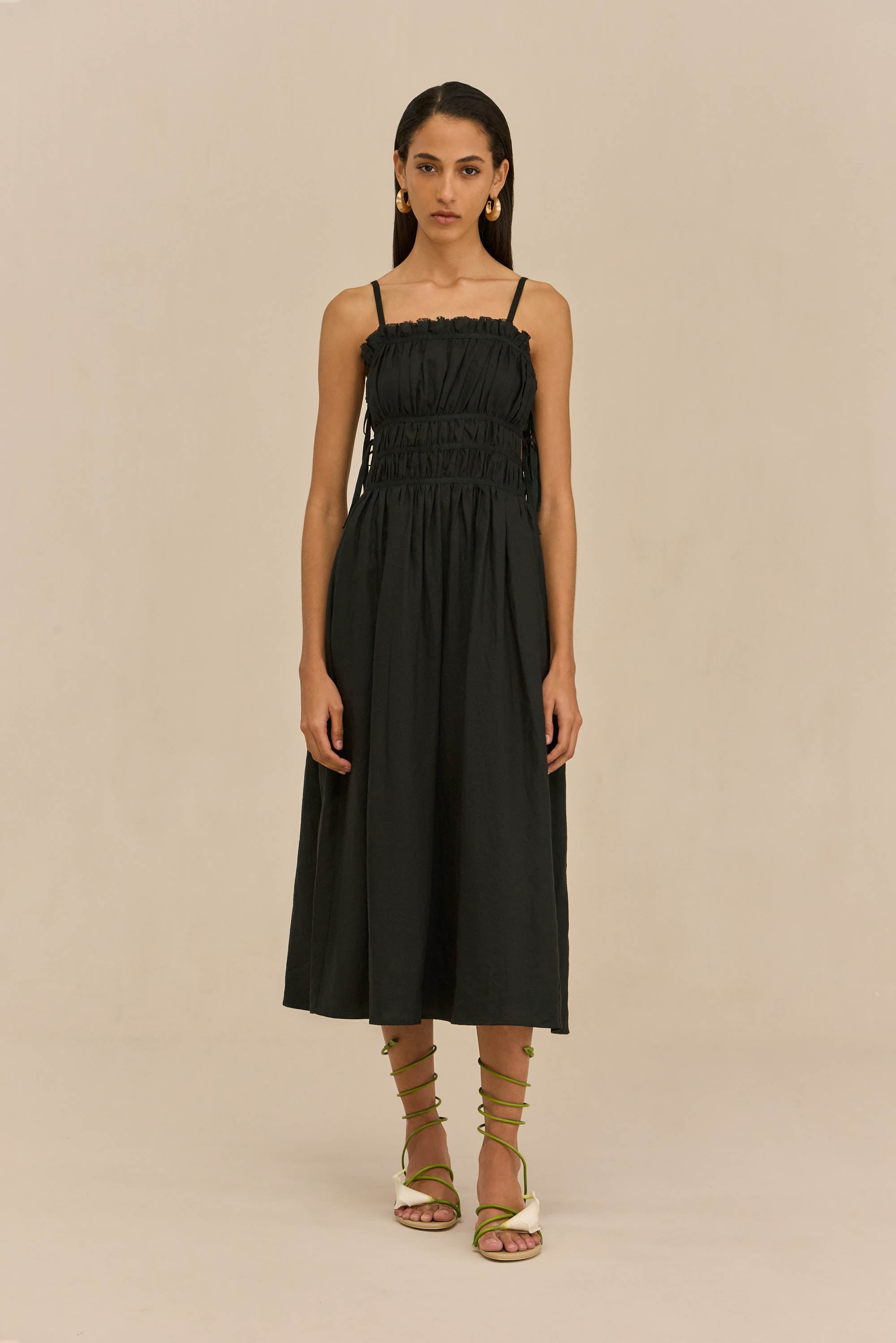 LOLA DRESS - BLACK