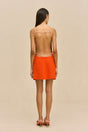 MELBA KNIT DRESS - TANGELO