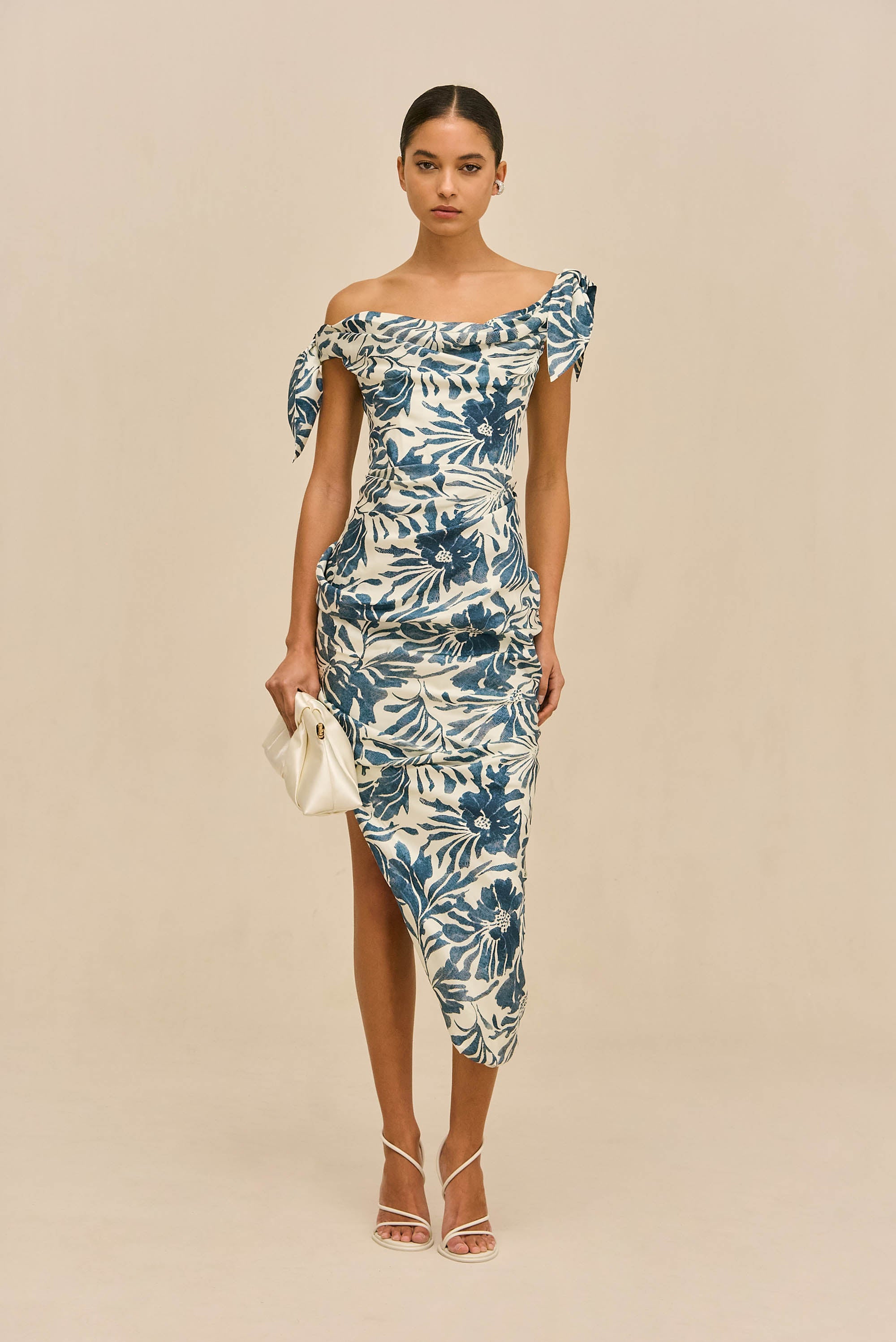 ITHACA DRESS - ETCHED FLORAL