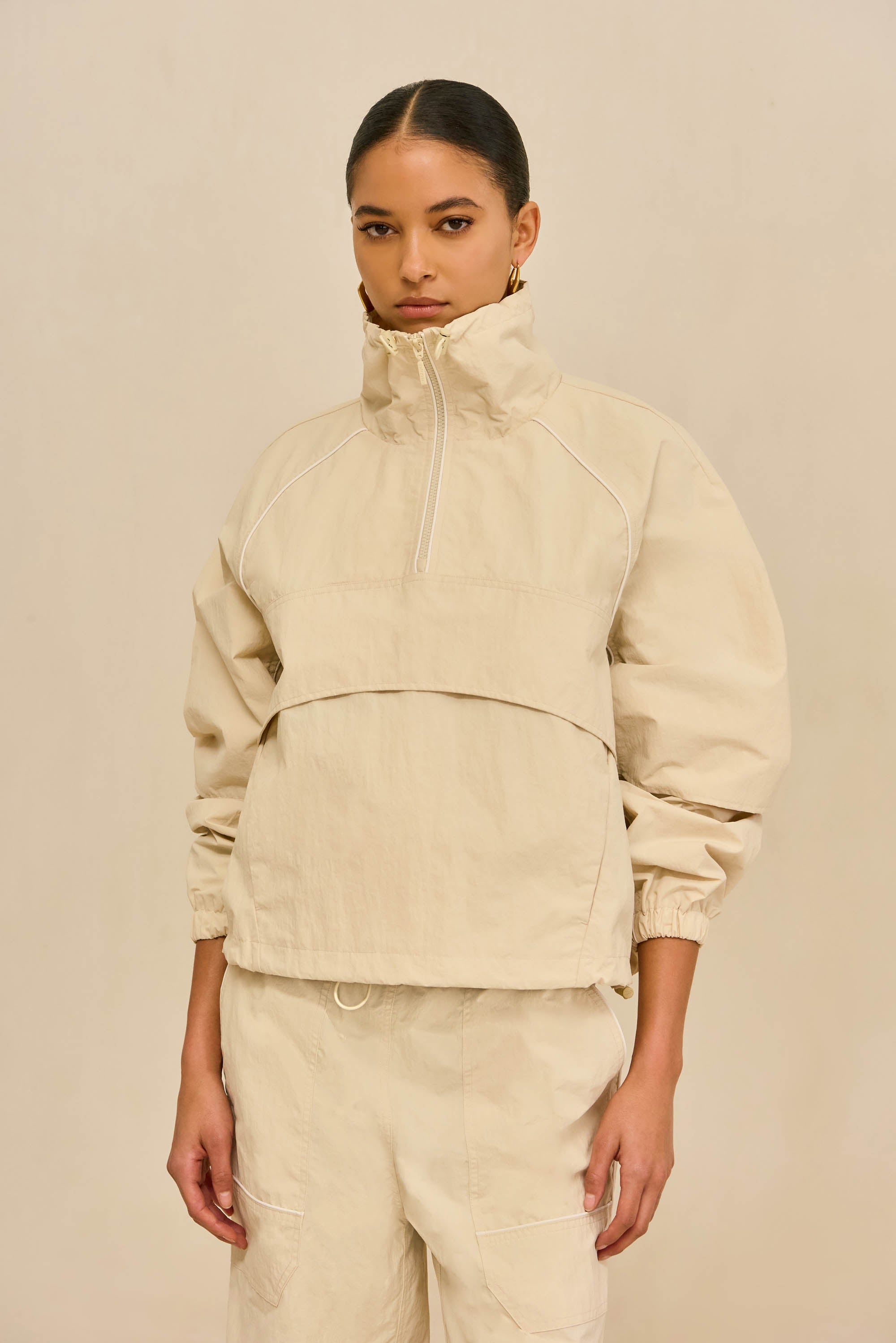 SIRA ANORAK - LIGHT BEIGE