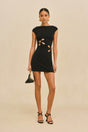 YUDI KNIT DRESS - BLACK