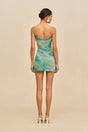 BEBE DRESS - LANDSCAPE PRINT