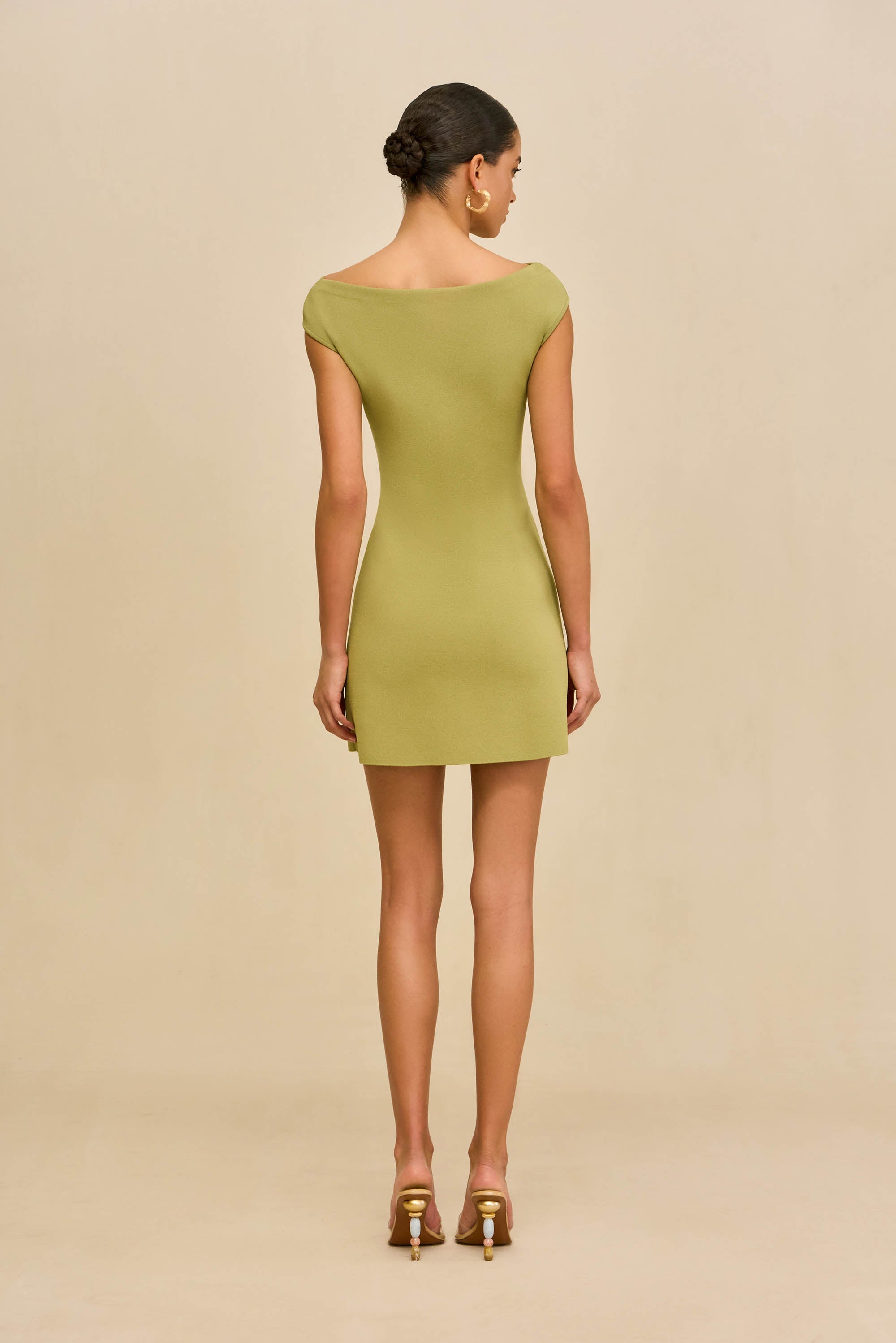 YUDI KNIT DRESS - PASTURE