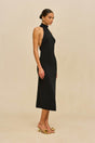 KATARA KNIT DRESS - BLACK