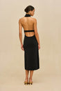 KATARA KNIT DRESS - BLACK