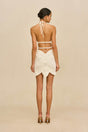 FLOREANA KNIT DRESS - OFF WHITE