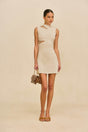 DIMETRIA KNIT DRESS - BEACH