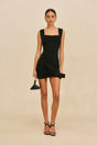 SID KNIT DRESS - BLACK