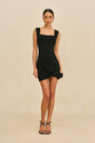 SID KNIT DRESS - BLACK