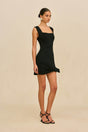 SID KNIT DRESS - BLACK