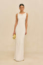 NYMERIA GOWN - OFF WHITE
