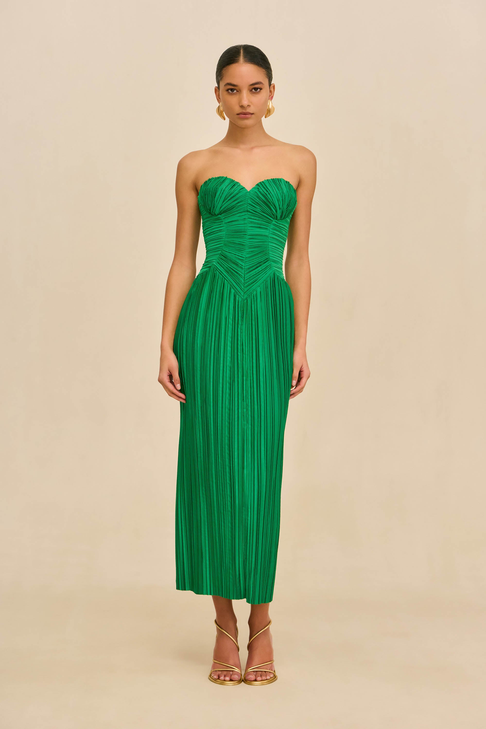 ASHIKA GOWN - MALACHITE