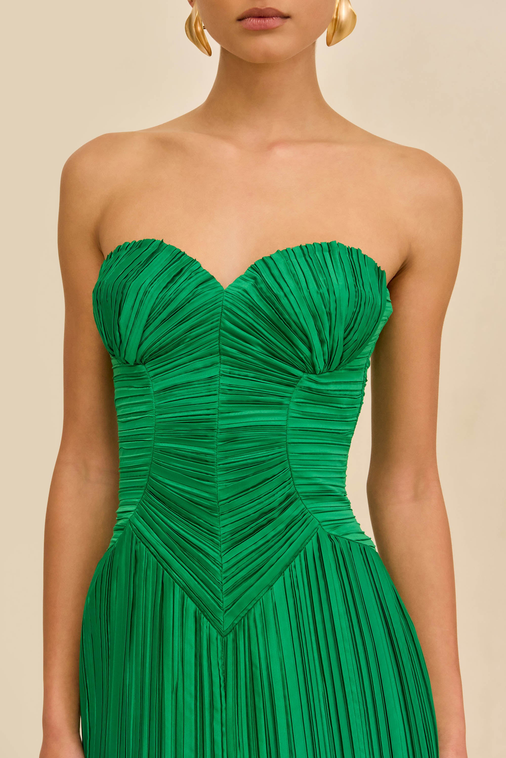 ASHIKA GOWN - MALACHITE