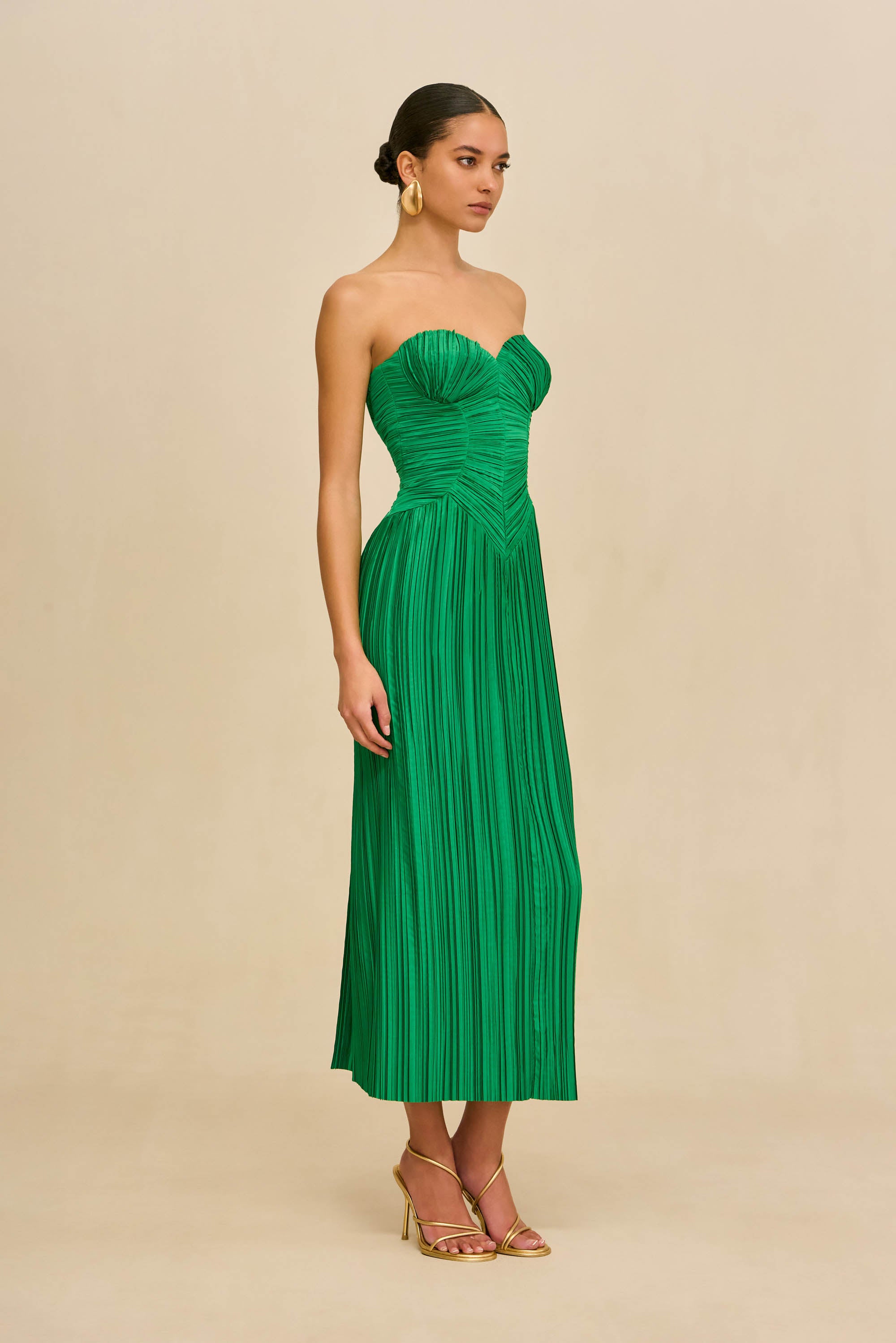 ASHIKA GOWN - MALACHITE