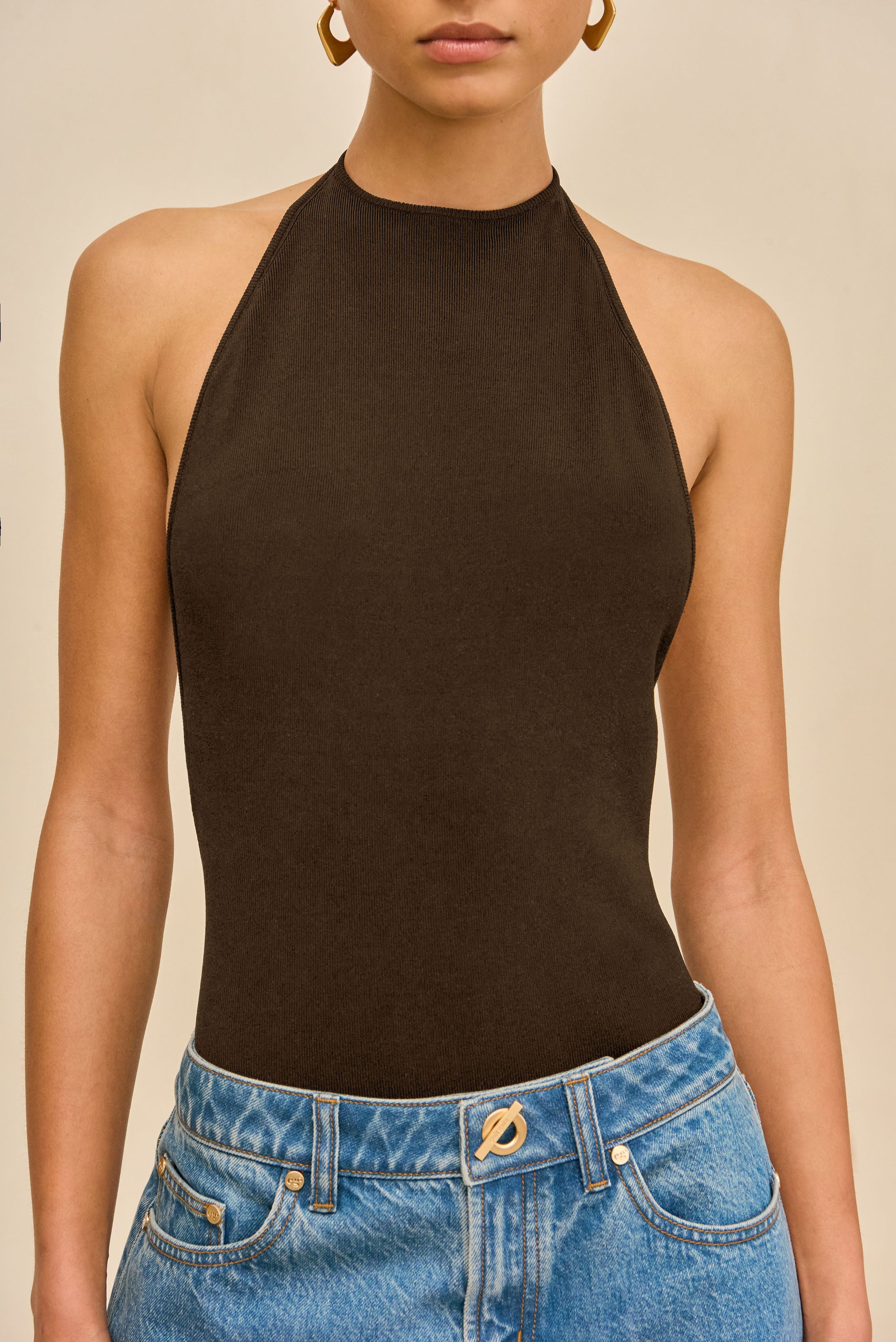 MINNIE KNIT BODYSUIT - LUWAK
