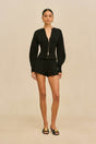 ACE KNIT SHORT - BLACK