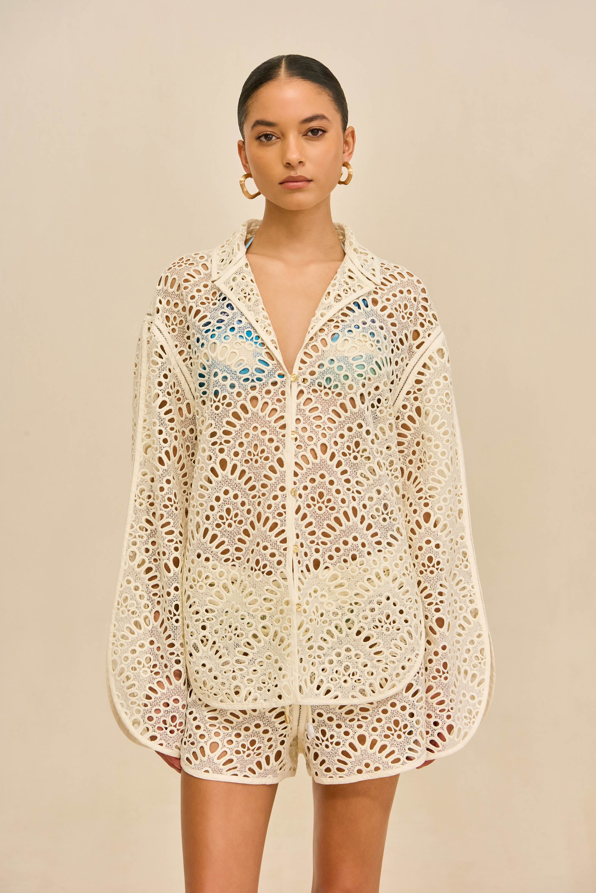 AZIZA TOP - OFF WHITE